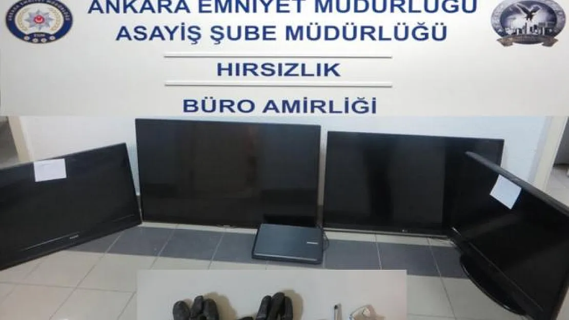 Hırsızlık zanlılarını güvenlik kamerası kayıtları ele verdi