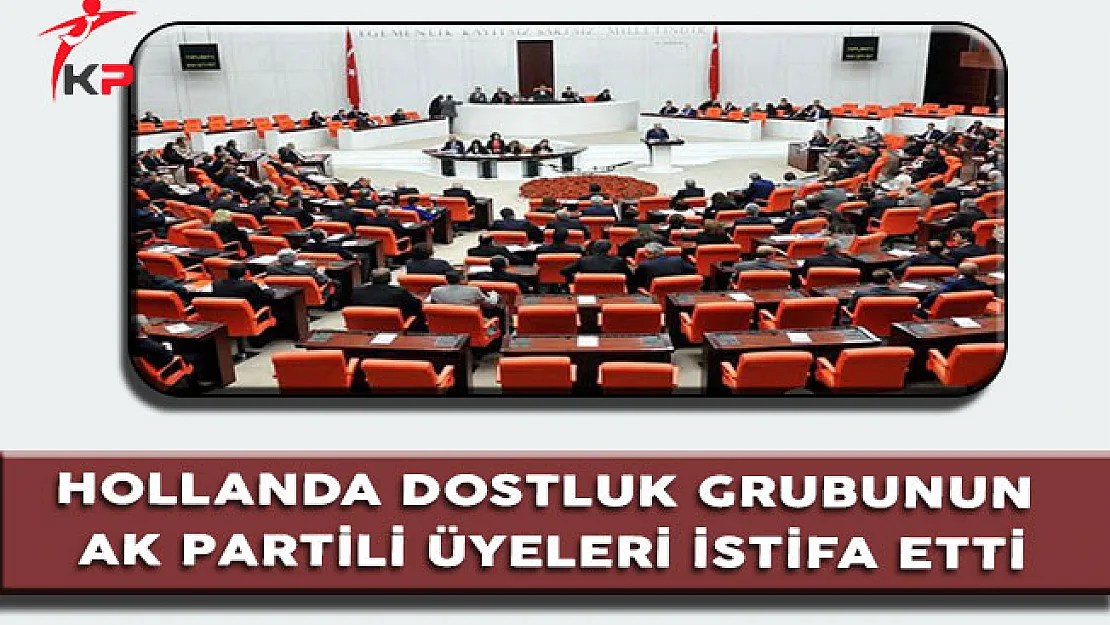 Hollanda Dostluk Grubu'nun Ak Partili Üyeleri İstifa Etti