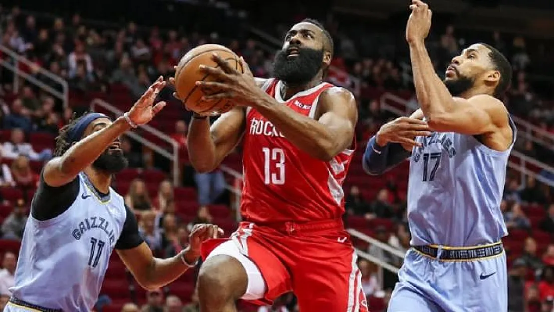 Houston Rockets, NBA'de Memphis Grizzlies'i mağlup etti