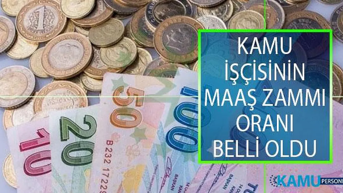 Hükümet İle Hak-İş Anlaştı! Kamu İşçisinin Maaş Zammı Oranı Belli Oldu!