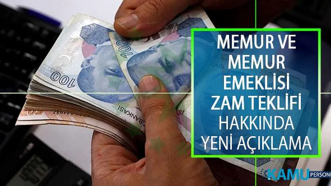 Hükümetin Memur ve Memur Emeklisine Zam Teklifi Hakkında Türkiye Kamu-Sen Üyelerinden Protesto!