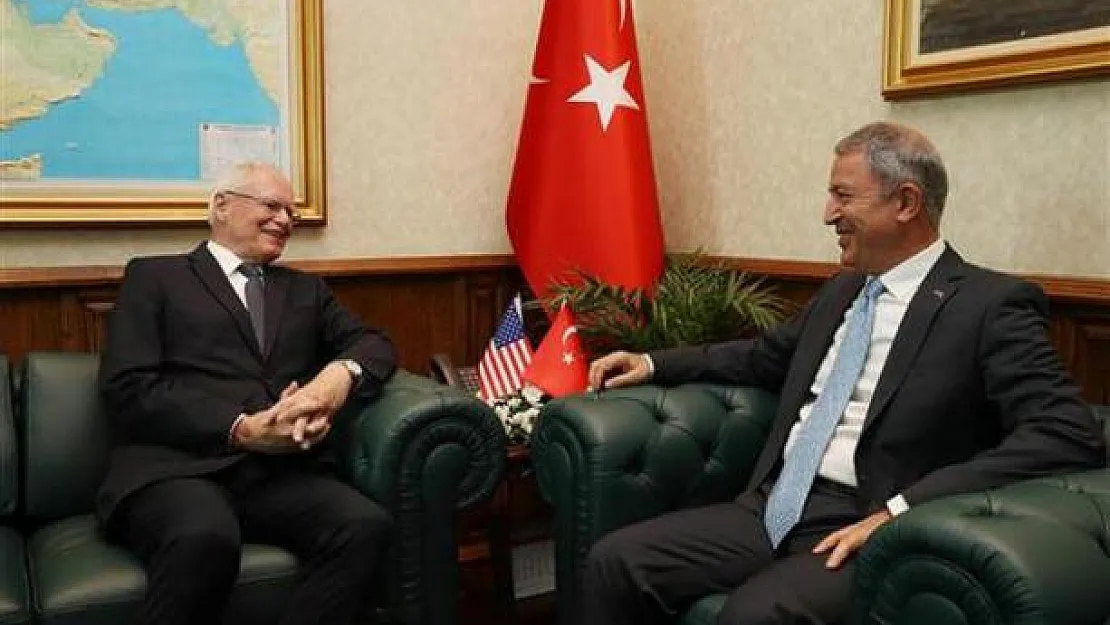 Hulusi Akar ve Suriye Özel Temsilcisi Jeffrey görüşme sonrası ilk açıklama