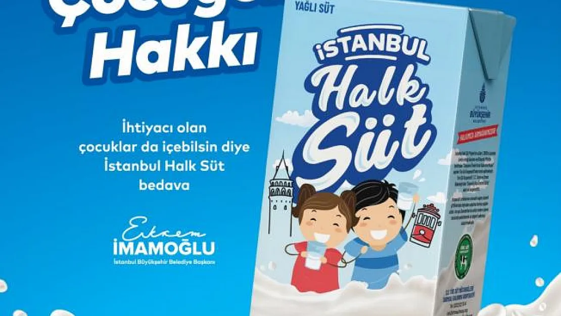 İBB 115 bin çocuğa halk süt dağıtırken İstanbullu çiftçilere de kazandırıyor!