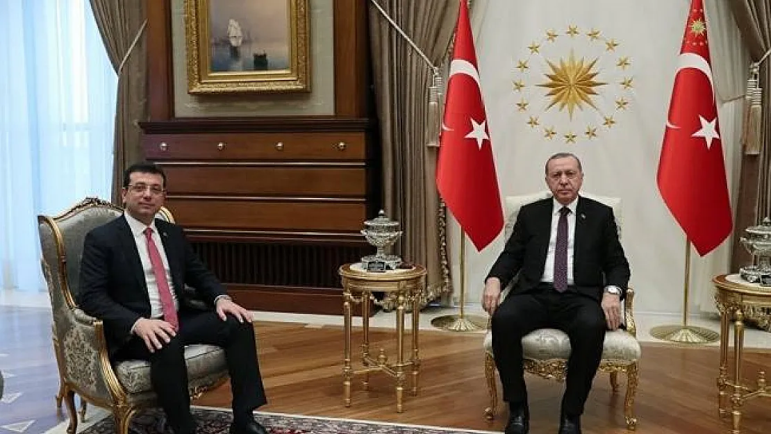 İBB Başkanı Ekrem İmamoğlu, Cumhurbaşkanı Erdoğan'ı Havalimanında Karşıladı