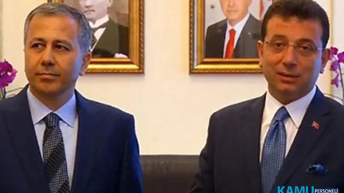 İBB Başkanı Ekrem İmamoğlu Görevini Ali Yerlikaya'dan Devraldı