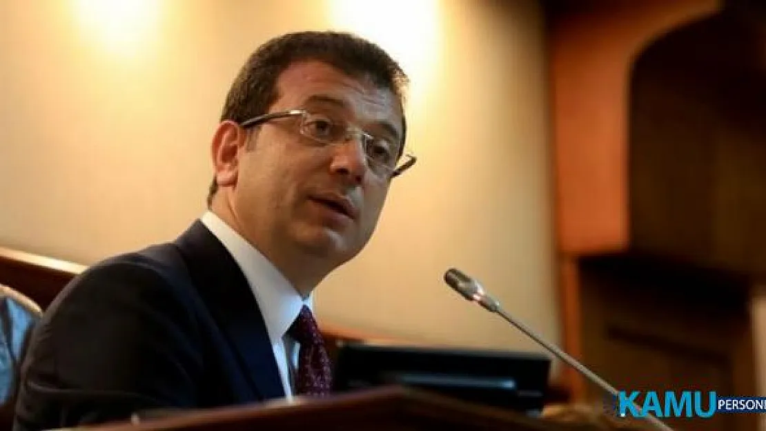 İBB Başkanı İmamoğlu: Suç Duyurusunda Bulunacağım