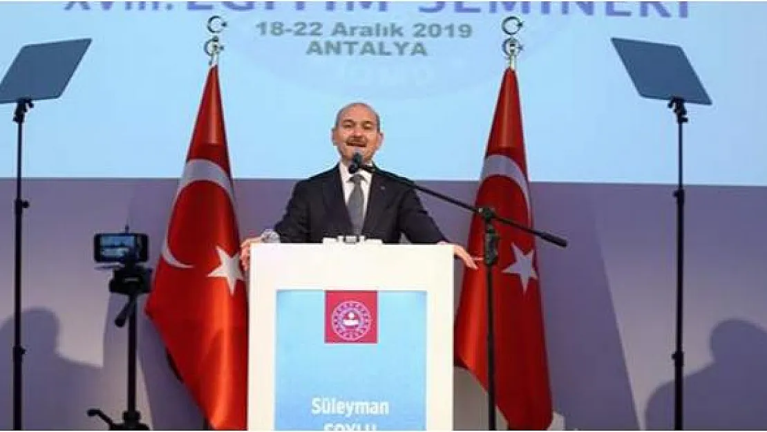 İçişleri Bakanı Soylu duyurdu : 11 de başlayacak!