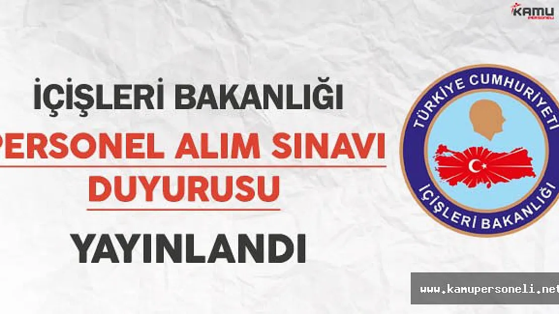 İçişleri Bakanlığı 2017 Yılı Avukat Giriş (Sözlü) Sınav Duyurusu Yayınlandı