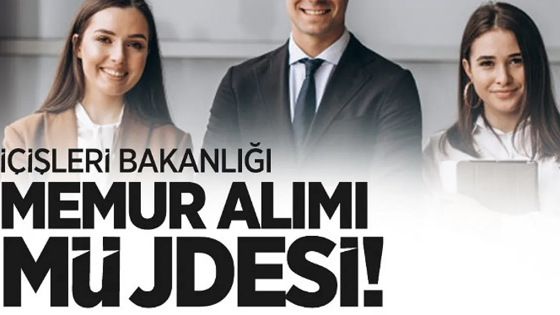 İçişleri Bakanlığı 300 memur alıyor: Başvurular başlıyor! İçişleri Bakanlığı memur alım başvuru ekranı