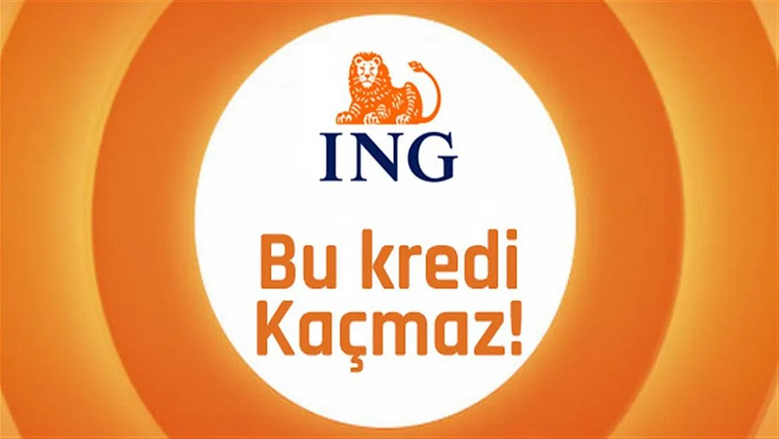 İhtiyaç kredisi çekmek isteyenler için ING'den en uygun bireysel ihtiyaç kredisi paketi duyuruldu!