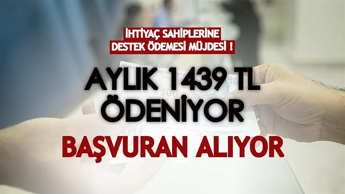 İhtiyaç sahiplerine Vakıflar ödemesi müjdesi! Aylık 1439 TL veriliyor, başvuran alıyor!