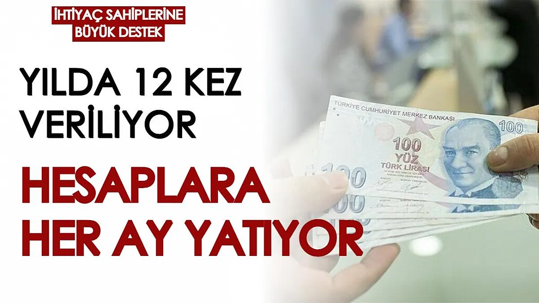 İhtiyacı olan herkese geri ödemesiz destek müjdesi! Her ay banka hesaplarına 1798 TL yatırılıyor...