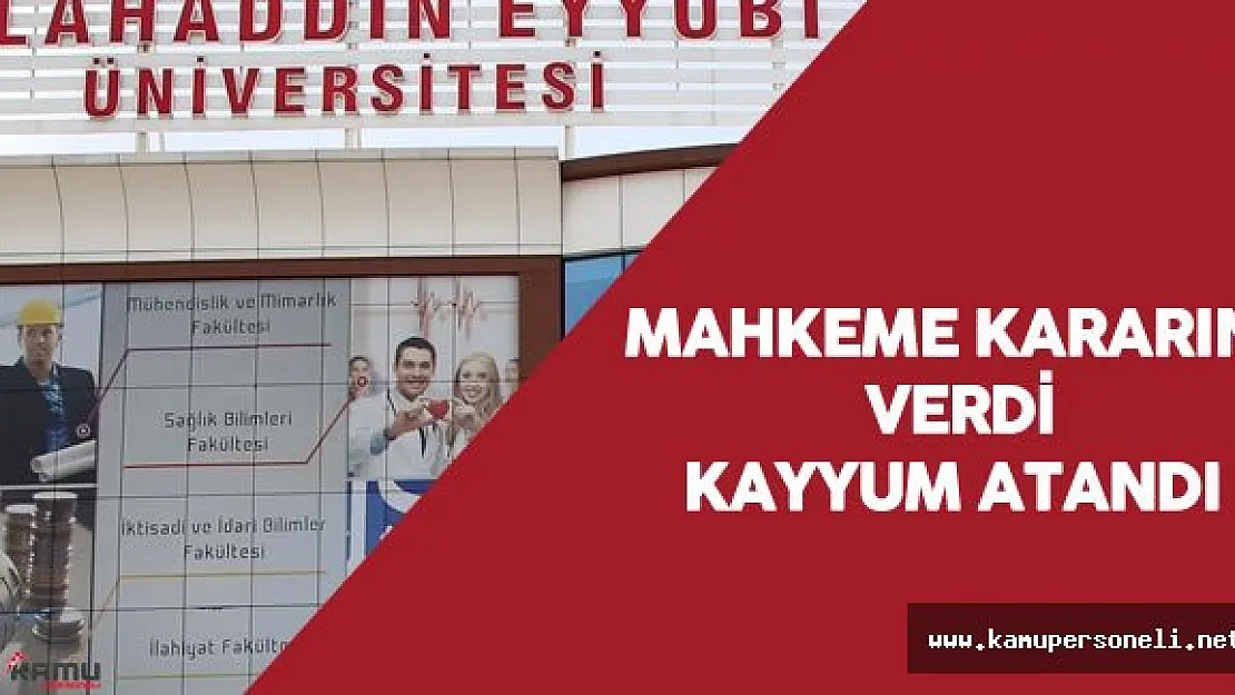 İhtiyat Eğitim, Kültür ve Sağlık Vakfı'na Kayyum Atandı