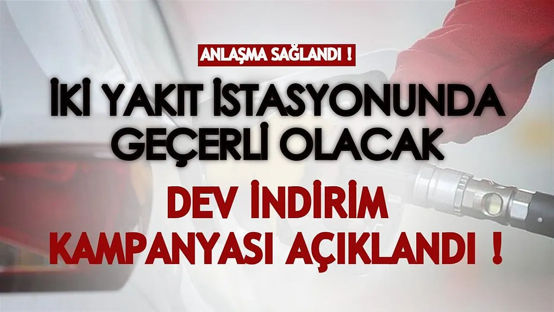 İki yakıt istasyonuyla anlaşma sağlandı: Hemen başvuranlar 40 TL indirim kazanıyor!