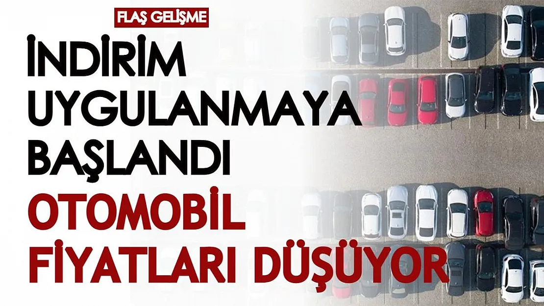 İkinci el araç fiyatlarında flaş gelişme! İndirim uygulanmaya başlandı: Otomobil fiyatları düşüyor