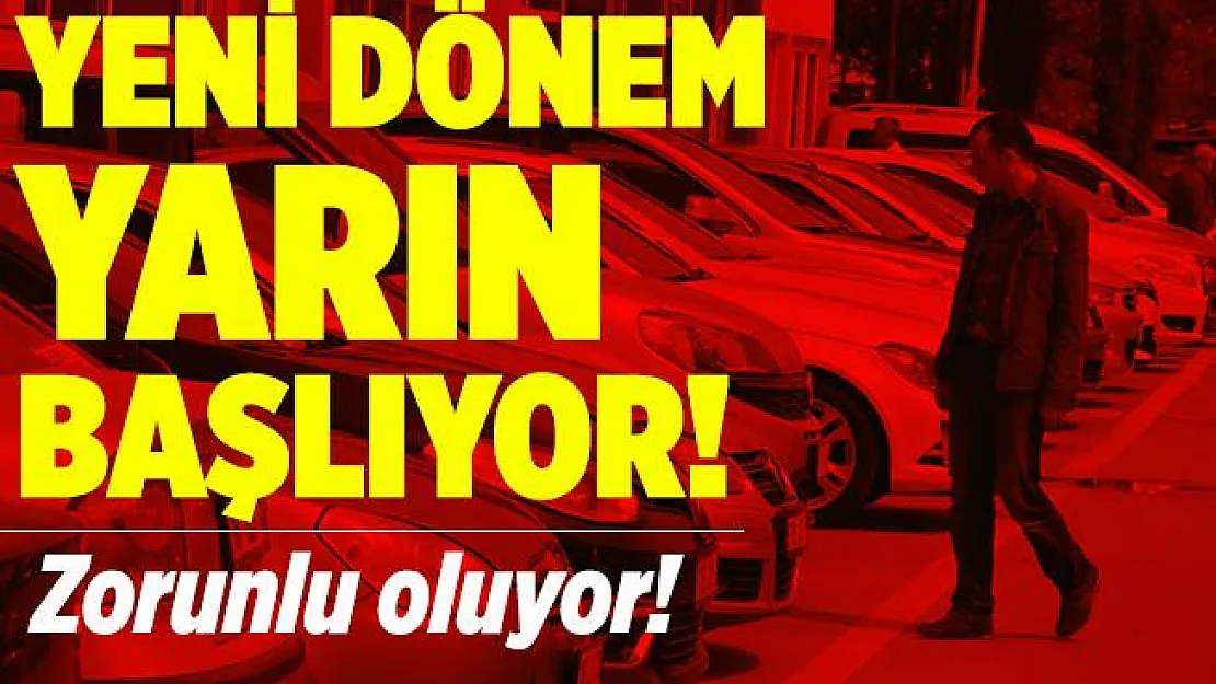 İkinci el araç satışında yeni dönem yarın başlıyor!