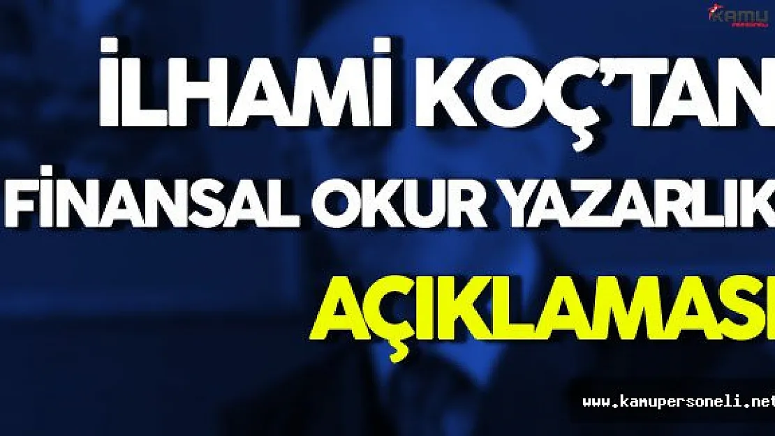 İlhami Koç Finansal Okur Yazarlık Hakkında Konuştu