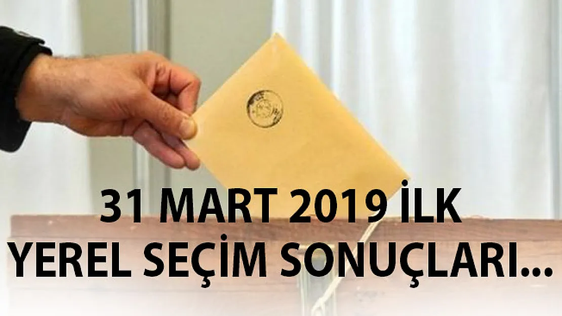 İlk Seçim Sonuçları- Ankara, İstanbul, İzmir Seçim Sonuçları 31 Mart 2019 Yerel Seçim Sonuçları Oy Oranları