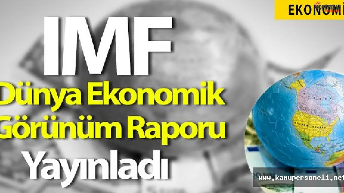 IMF Dünya Ekonomik Görünüm Raporunu Yayımladı