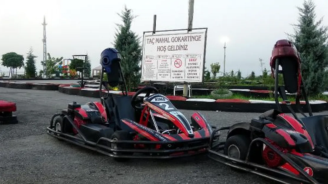 İnanılmaz Olay! Go-kart Aracına Şalı Dolanan Genç Kız Ölümden Döndü