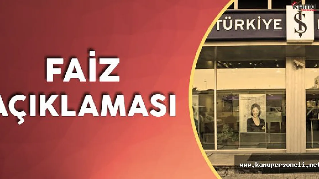 İş Bankası Genel Müdürü Bali:" Faizleri İndirdik"