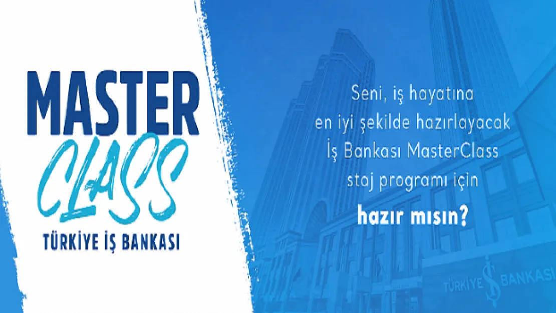İş Bankası personel alımı için yeni staj programı açıkladı!