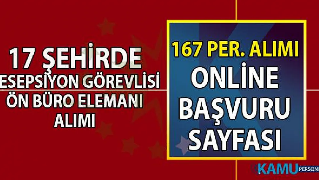 İŞKUR 17 şehirde en az lise mezunu resepsiyon görevlisi ön büro Elemanı Alımı iş başvurusu