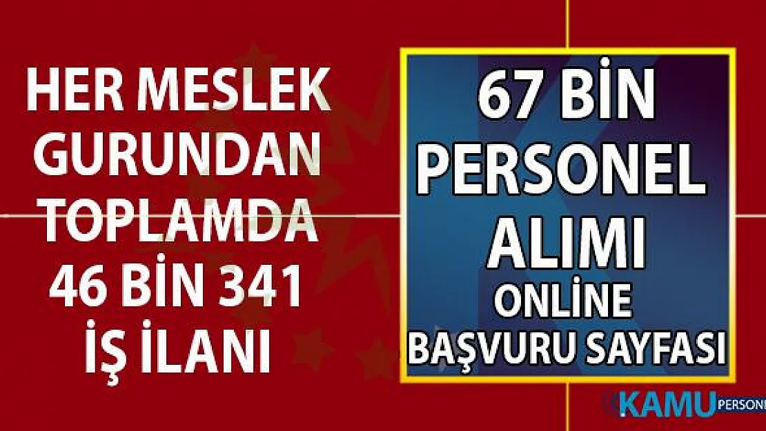 İŞKUR 25 Temmuz güncel iş ilanları! İŞKUR en az ilkokul mezunu 67 bin personel alımı gerçekleştirecektir