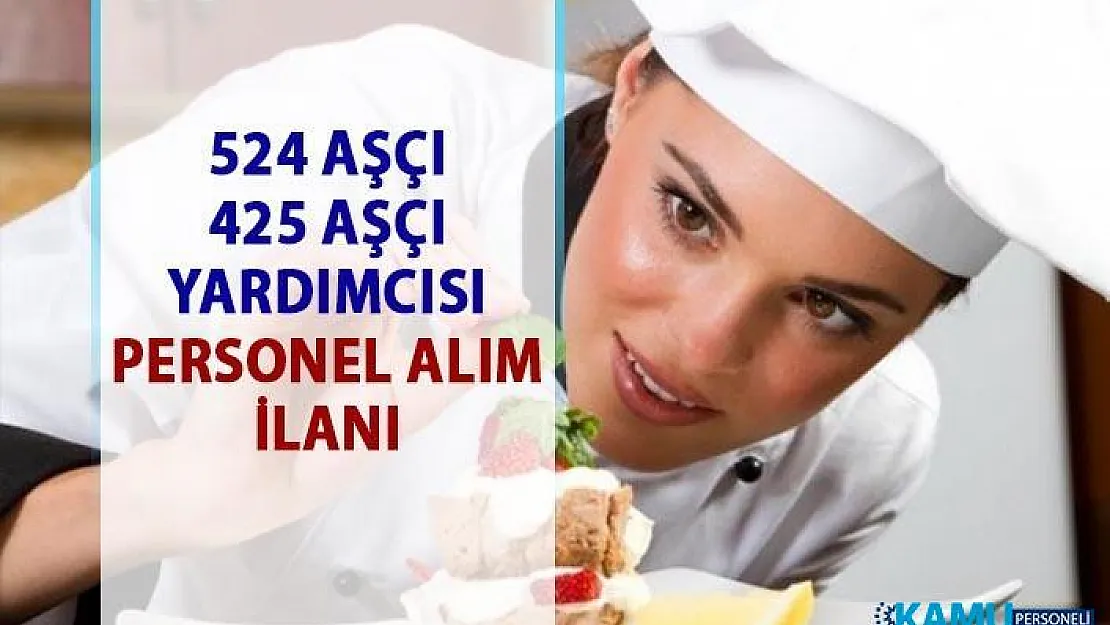 İŞKUR güncel personel alımı iş ilanları! Aşçı Personel alım ilanları!
