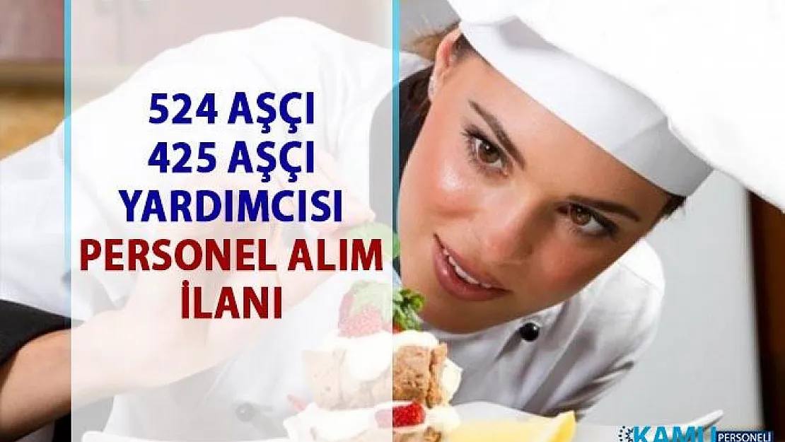 İŞKUR güncel personel alımı iş ilanları! Aşçı Personel alım ilanları!