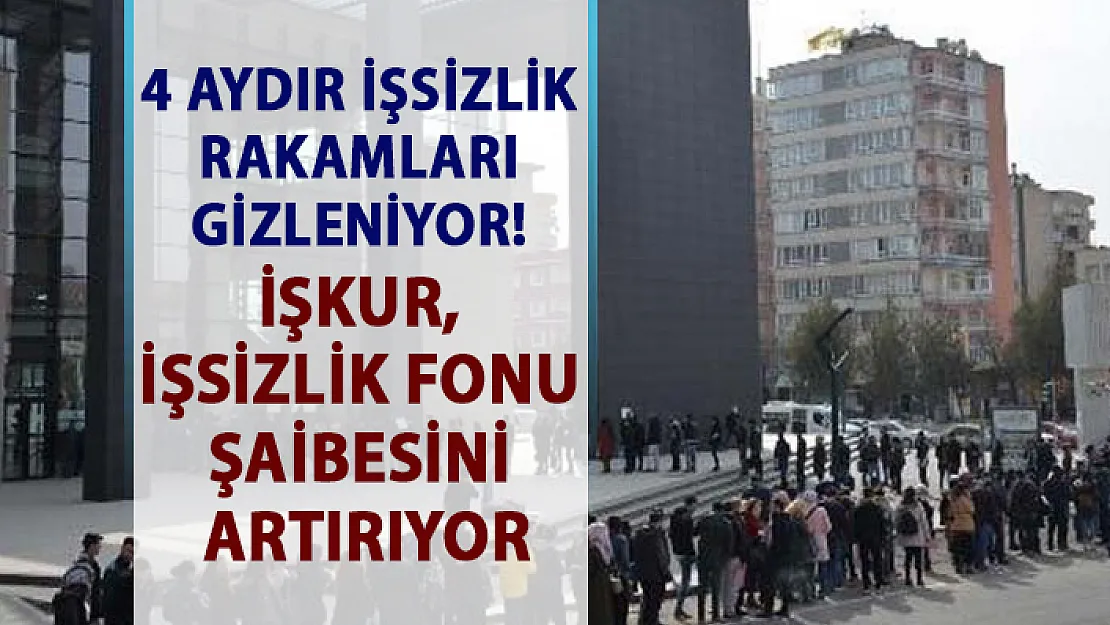 İŞKUR işsizlik rakamları hakkında bilgi vermiyor! İŞKUR, İşszilik Fonu Şaibelerini artırıyor!