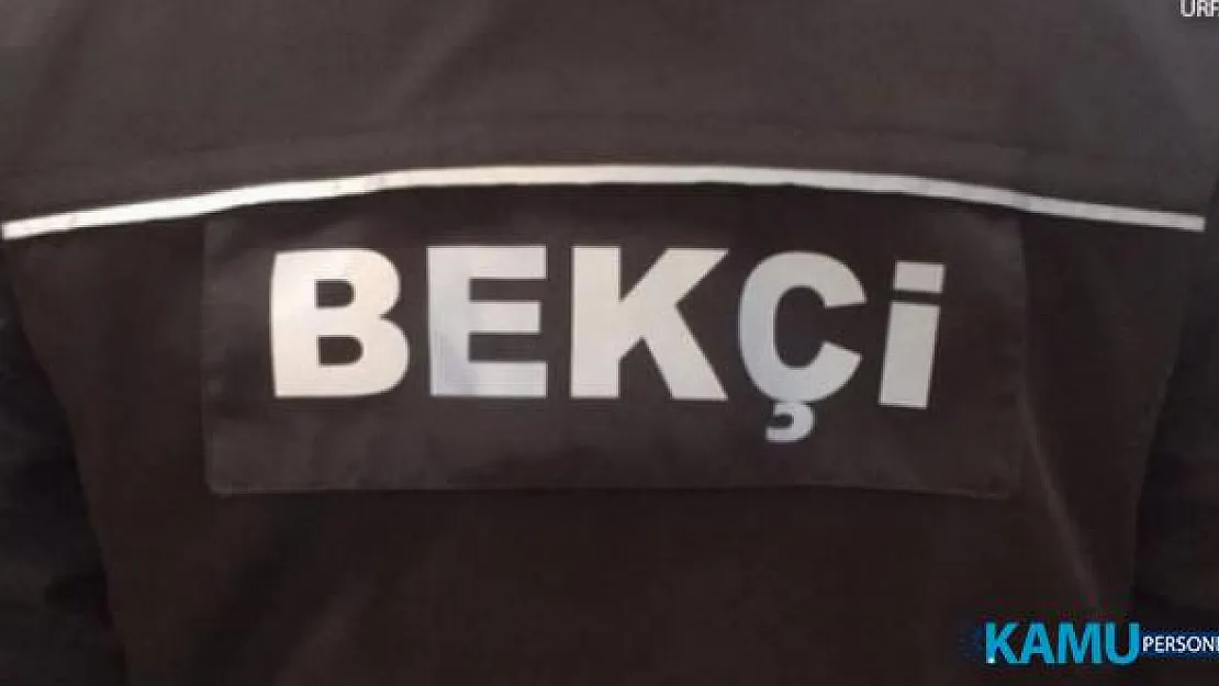 İŞKUR özel sektörde istihdam etmek için 46 bekçi alımı yapacak!