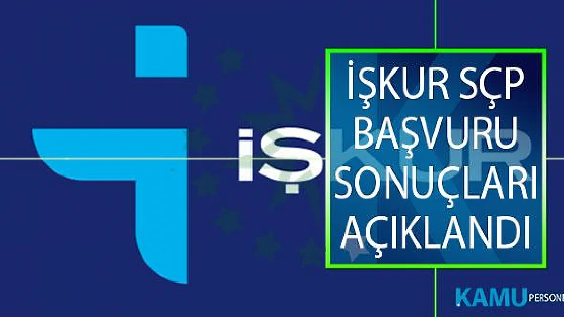 İŞKUR Sosyal Çalışma Programı Başvuru Sonuçları Açıklandı! SÇP Kura Sonuçları Sorgulama Ekranı Erişime Açıldı