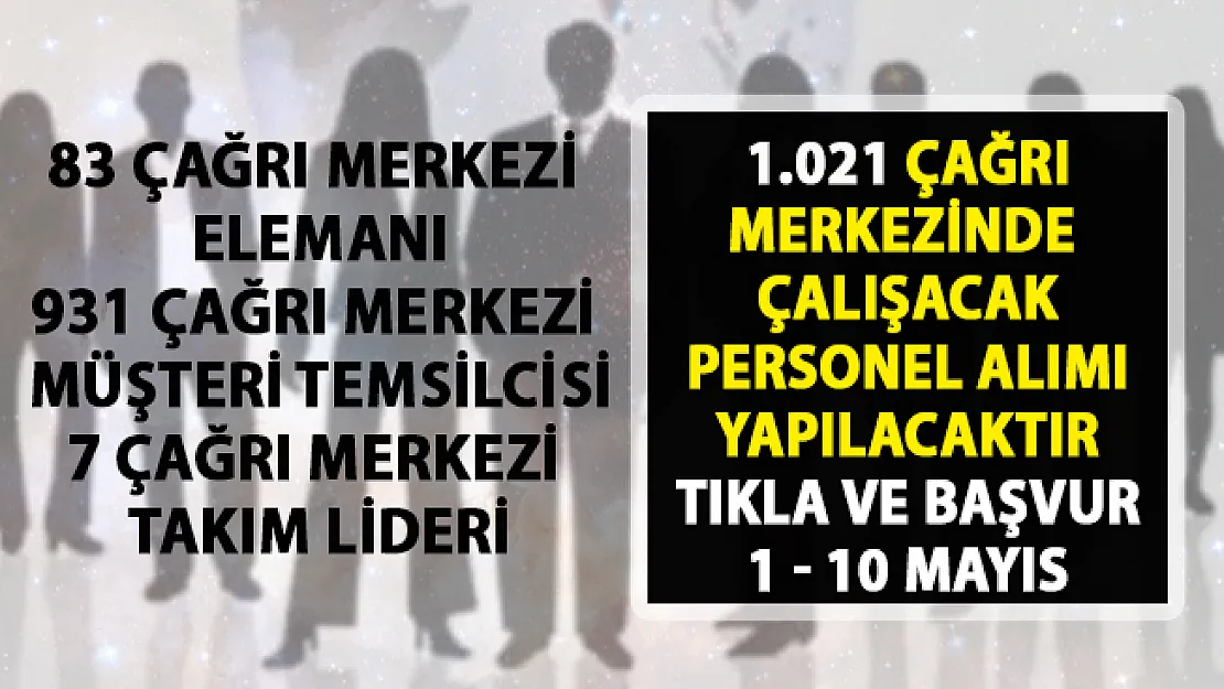 İŞKUR tarafından yayınlanan çağrı merkezi personel alımı iş ilanları!