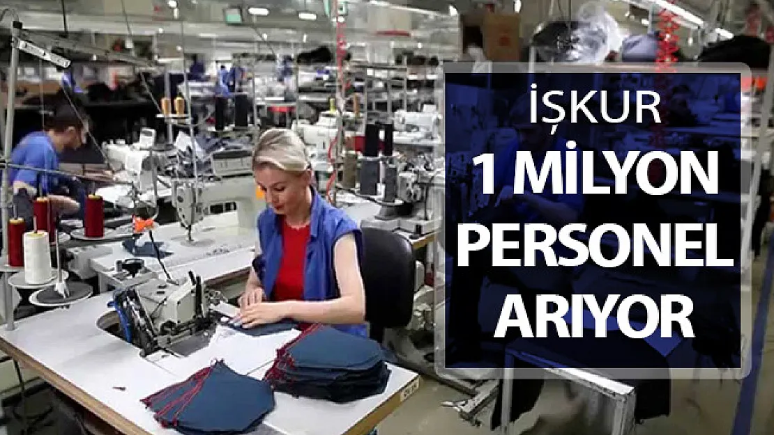İŞKUR'dan Yeni İş İlanları Yayımlandı ! 1 Milyon Personel Aranıyor !