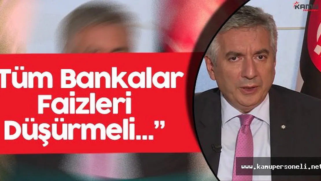 İSO Başkanı:" Yatırım İçin Faizler Düşürülmeli!"