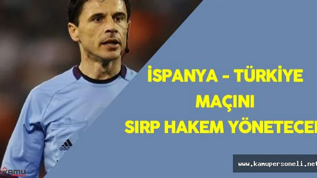 İspanya Türkiye Euro 2016 Maçının Hakemi Belli Oldu