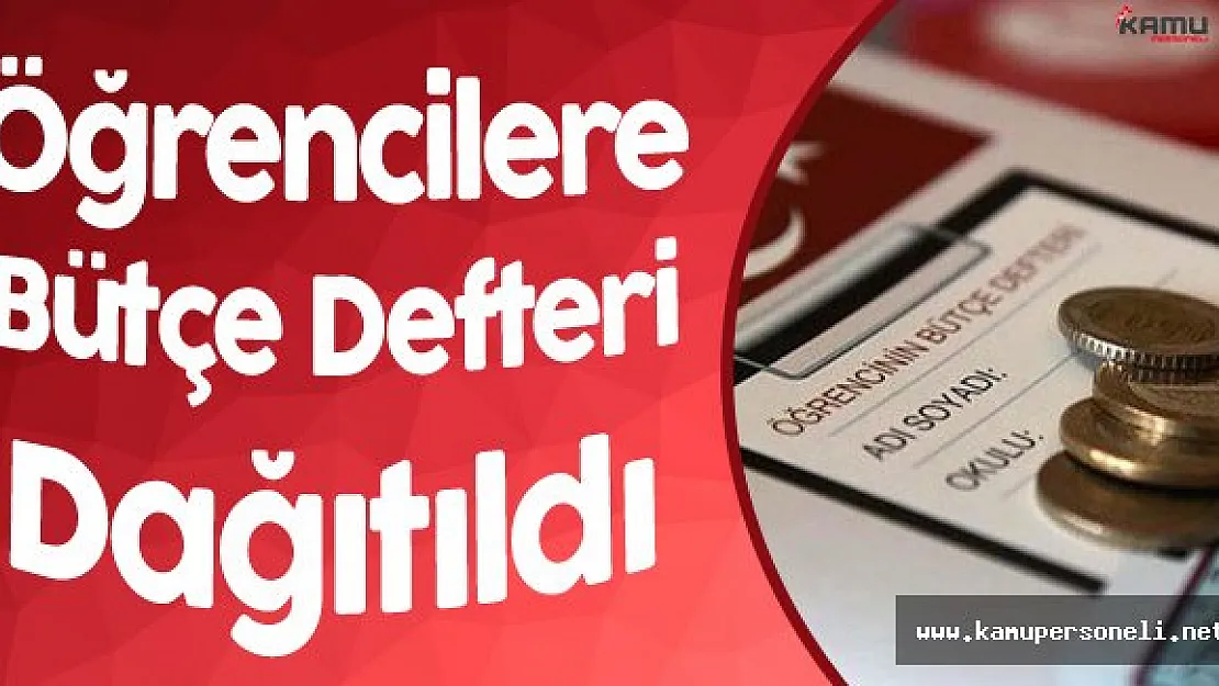 Isparta Eğirdir'de Minik Öğrencilere Bütçe Defteri Dağıtıldı