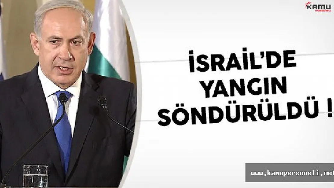 İsrail yangını bitti mi ? İsrail'de son durum açıklaması Reuven Rivlin'nden geldi