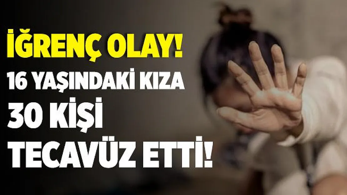 İsrail'de mide bulandıran olay! 16 yaşındaki kız çocuğuna 30 erkek tecavüz etti!