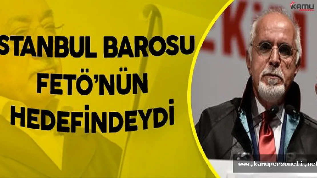 İstanbul Barosu Başkanı Durakoğlu'ndan Flaş Açıklamalar! &quotBaroyu Ele Geçirmeye Çalıştılar"