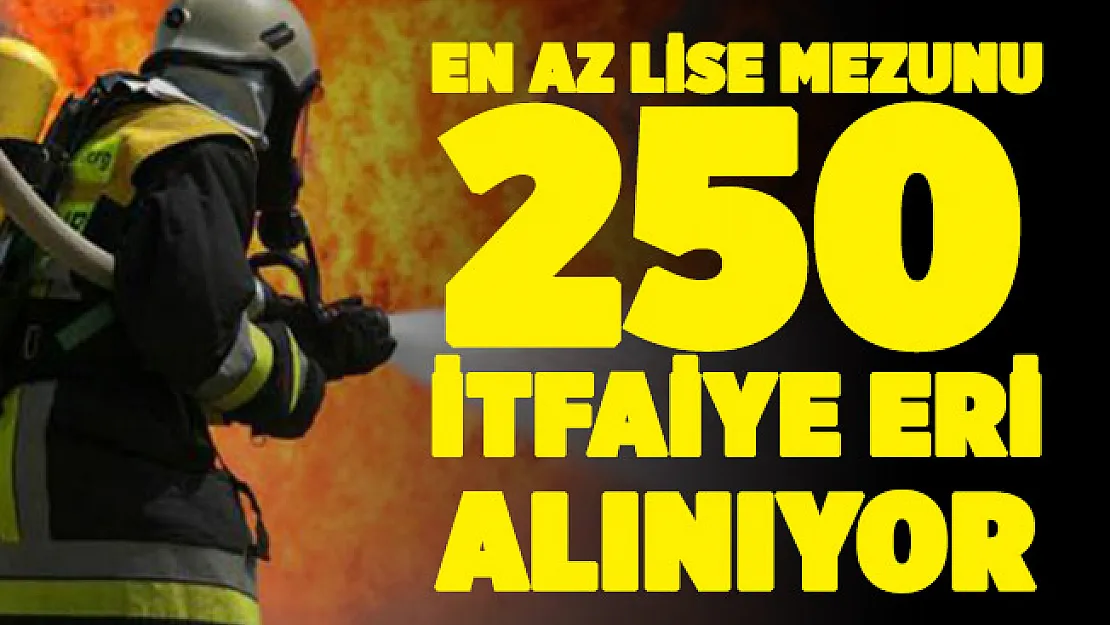 İstanbul Büyükşehir Belediye Başkanlığı (İBB) en az lise mezunu 250 itfaiye eri alımı başvuruları başladı!