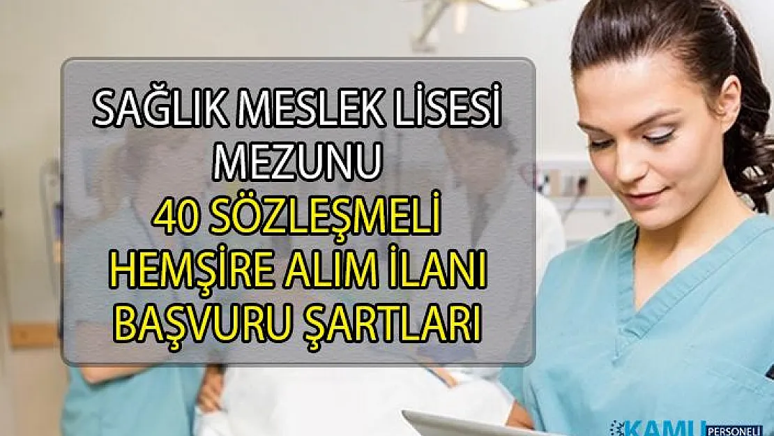 İstanbul Cerrahpaşa Üniversitesi Lise Mezunu 40 sözleşmeli hemşire personel alımı ilanı yayınladı!