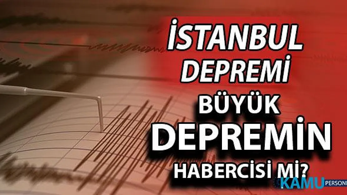 İstanbul Depremi Hakkında Uzmanlardan Açıklama: Büyük Depremin Habercisi Mi?