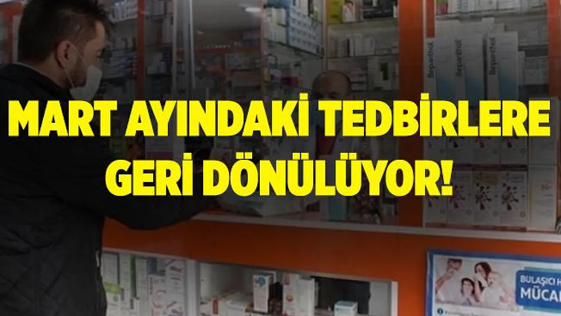 İstanbul Eczacı Odası Başkanı Sarıalioğlu'ndan flaş açıklama! Mart ayındaki tedbirlerimize geri döneceğiz!