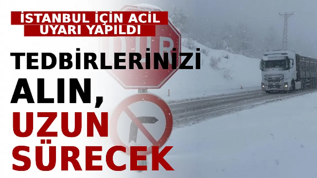 İstanbul İçin Acil Uyarı Yapıldı: Tedbirlerinizi Alın Uzun Sürecek