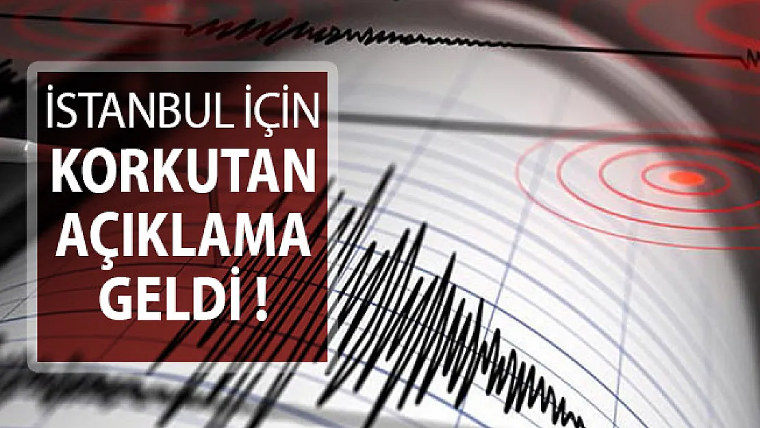 İstanbul İçin Korkutan Açıklama Yapıldı: 7'nin Üzerinde Şiddetle Deprem Bekleniyor