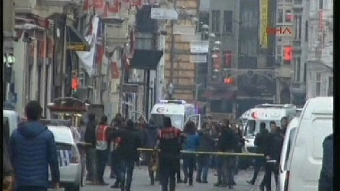 İstanbul İstiklal Caddesinde Patlama Oldu