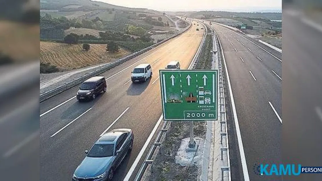 İstanbul - İzmir yeni otoyolunu kullanan araç sayısı belli oldu