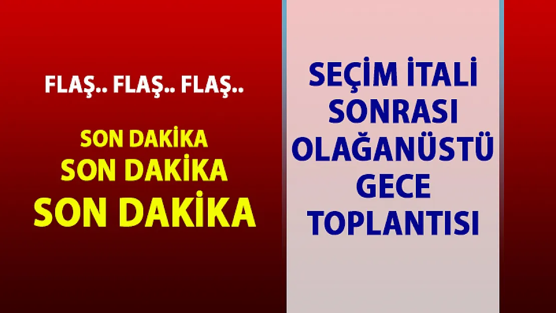 İstanbul Seçim iptali sonrası CHP'de gece yarısı olağanüstü MYK toplantısı